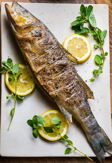 Grilled Branzino